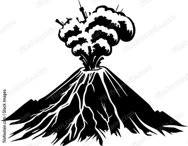 Exploding Volcano