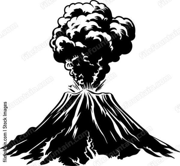 Exploding Volcano