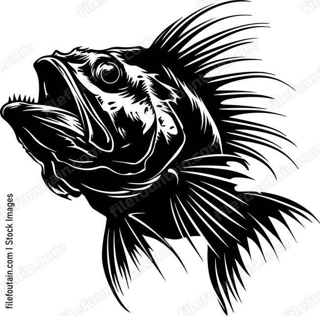 Fangtooth Fish Face