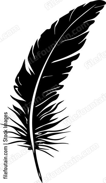feather of a raven