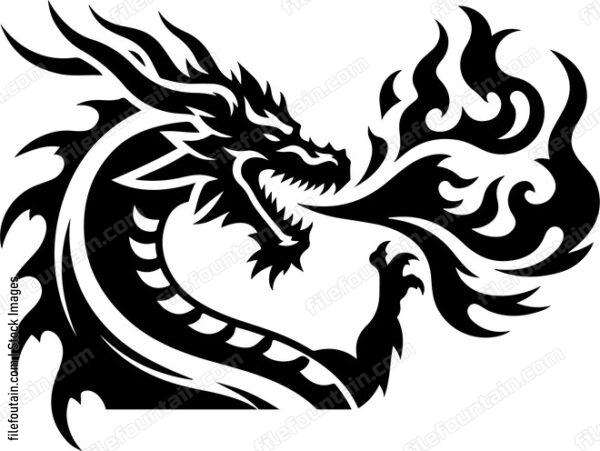 Fire breathing Dragon