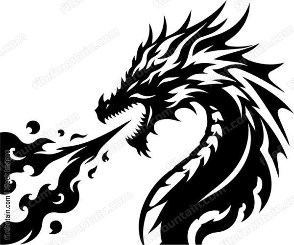 Fire breathing Dragon