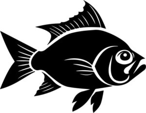 Fish silhouette