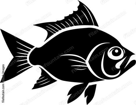 Fish silhouette