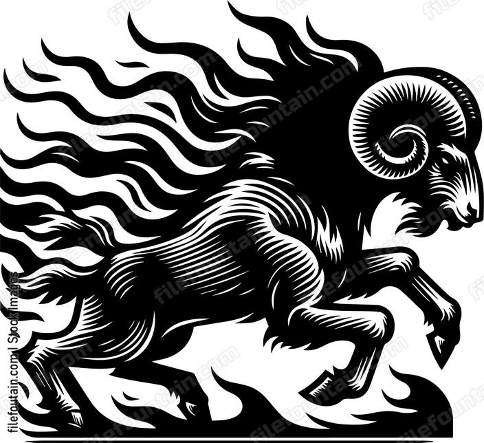 Flaming Charging Ram