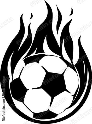 Flaming Football
