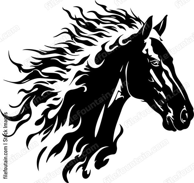 Flaming Horse