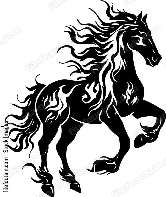 Flaming Horse