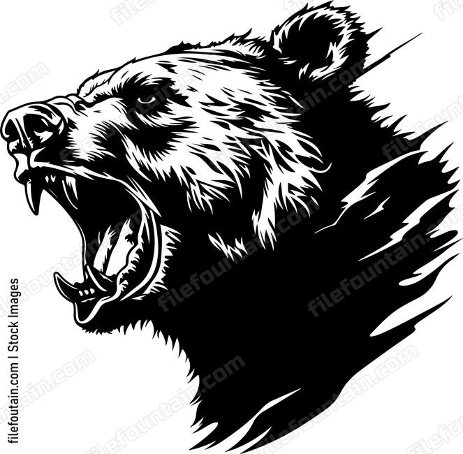 Flaming Roaring Bear
