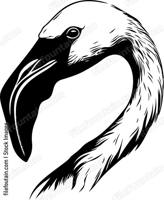 Flamingo Head