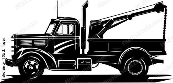 Flatbed Tow Truck