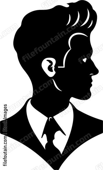 Gentleman head and shoulders