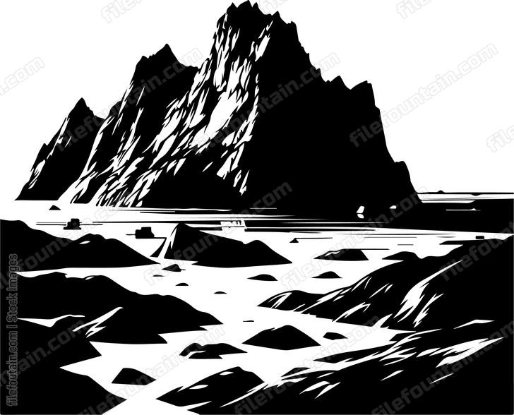 Glacial Erratic Landscape