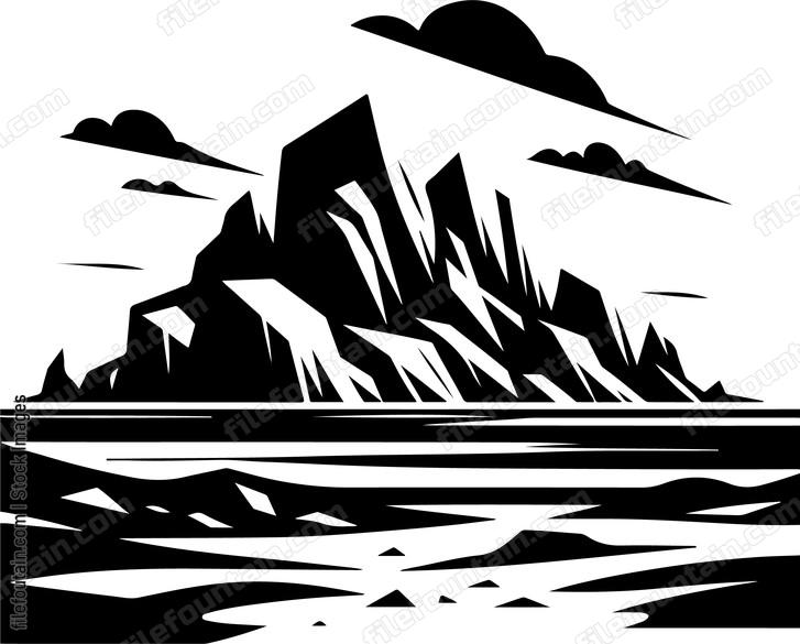 Glacial Erratic Landscape