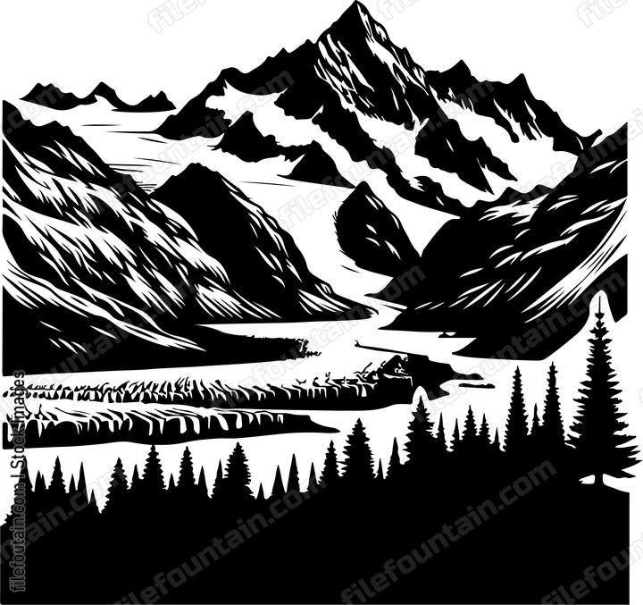 Glacier Landscape