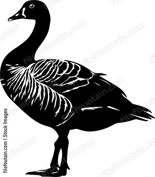 Goose Silhouette