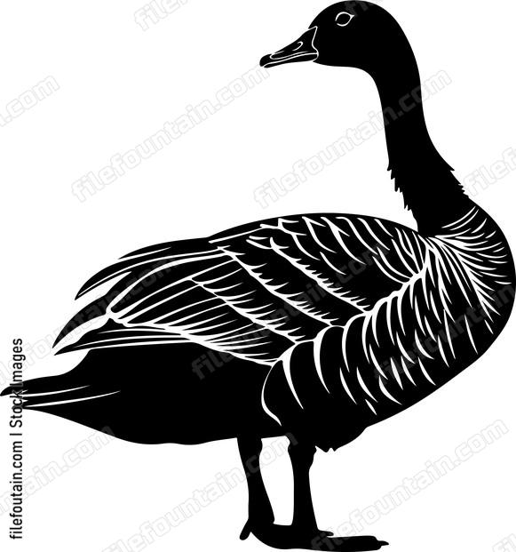 Goose Silhouette