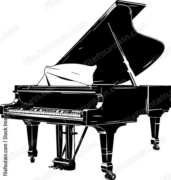 Grand Piano Black