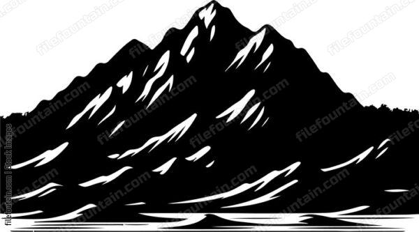 Granitic Mountain Landscape
