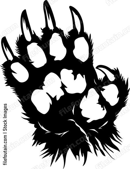 Grizzly Front Paw