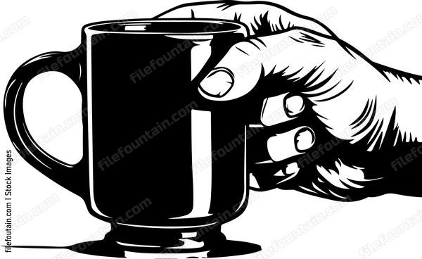 Hand Holding Mug