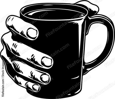 Hand Holding Mug