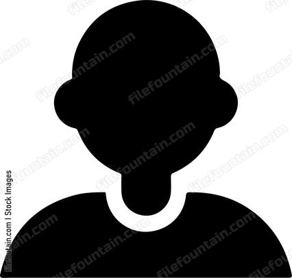 Head and shoulders of a person