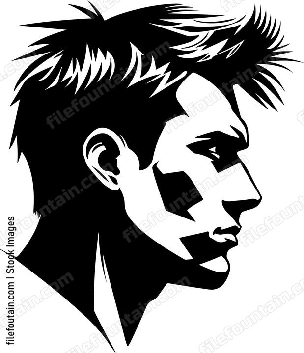 Head Side View Mascot