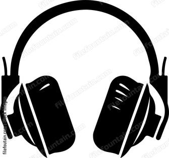 Headphones Lying Down