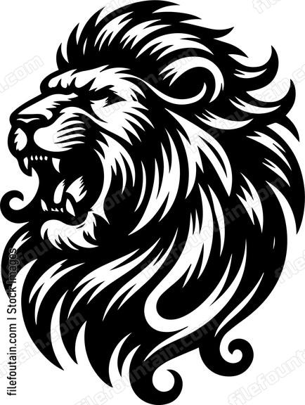 Heraldic Lion q