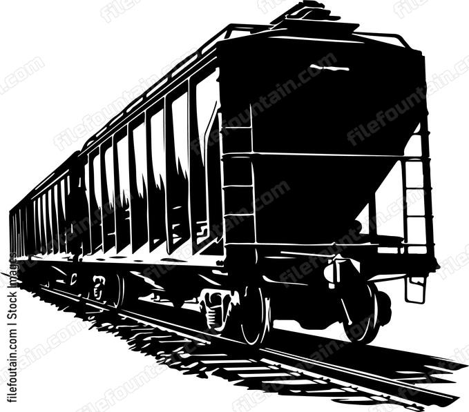 Hopper Car From Train
