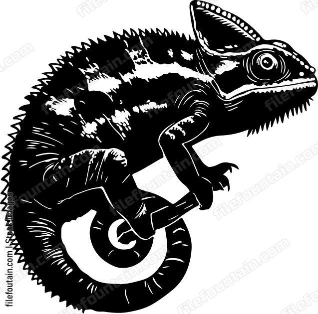 Horned Chameleon