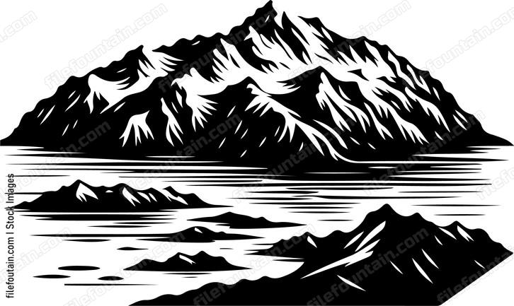 Ice Cap Landscape