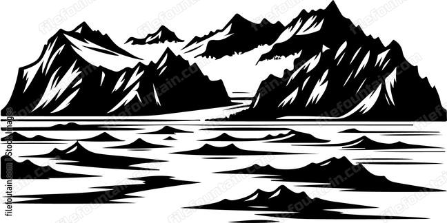 Ice Sheet Landscape