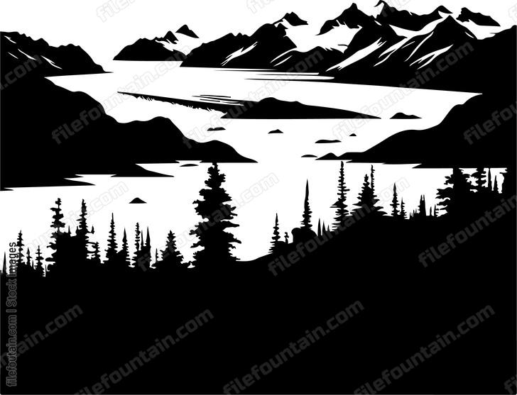 Ice Sheet Landscape