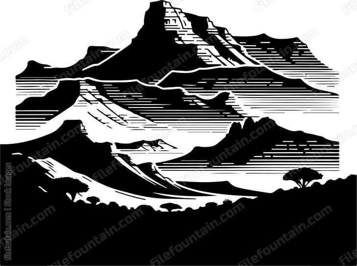 Karoo Formation Landscape