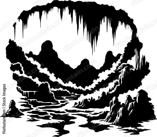 Karst Cave Landscape