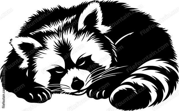 Lazy Red Panda