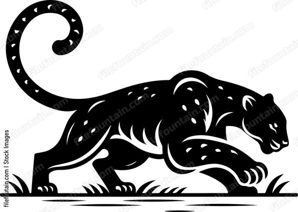 Leopard sharpening its hunting skills with agile maneuvers