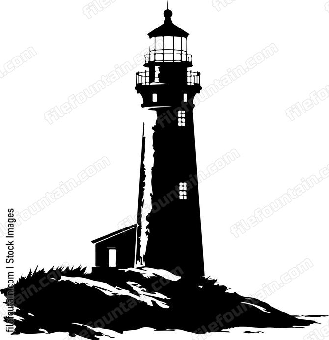 Lighthouse Silhouette