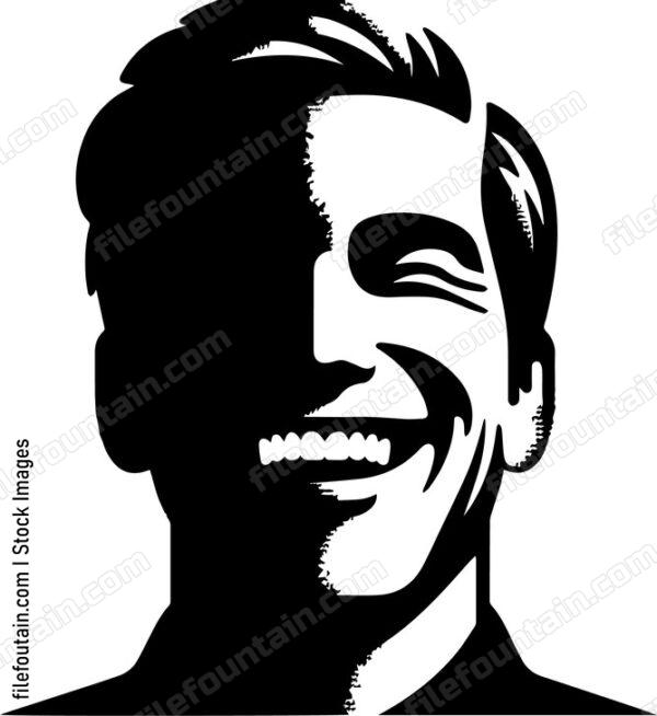 Man Laughing