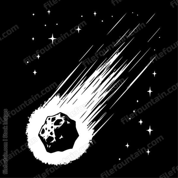 Meteor Falling From Sky