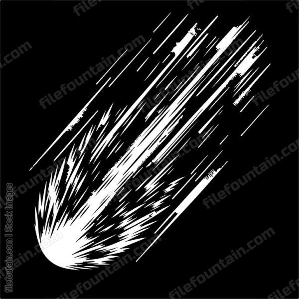 Meteor Falling From Sky
