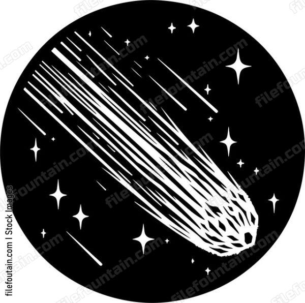 Meteor Falling From Sky