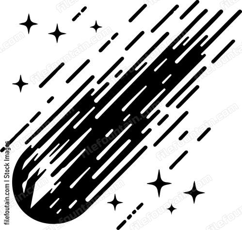 Meteor Falling From Sky