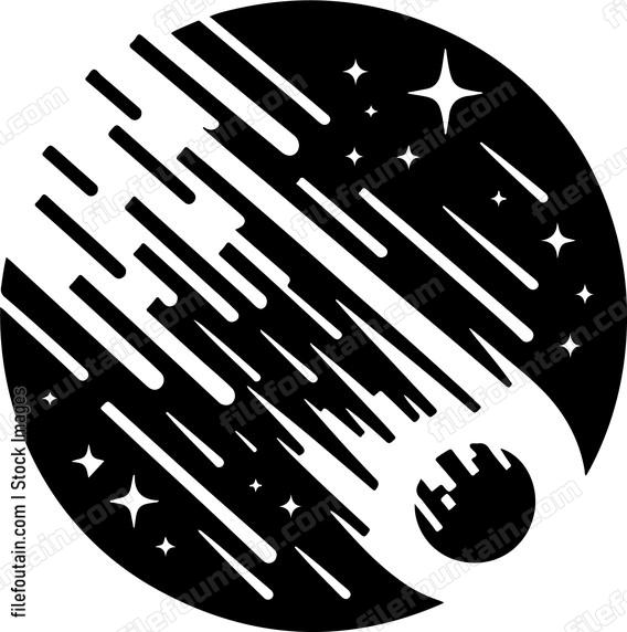 Meteor Falling From Sky