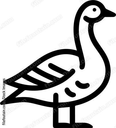 Minimalist Goose