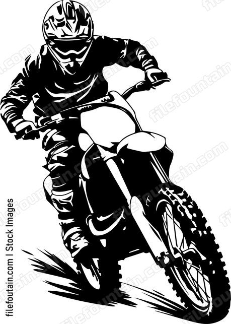 Motocross Rider Design