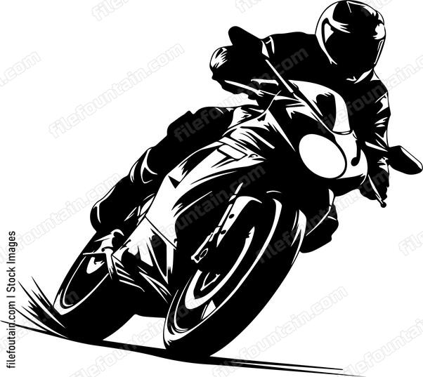 Motorcycle Driving Fast
