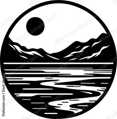 Mud Flat Landscape